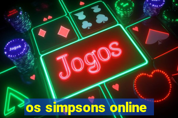 os simpsons online